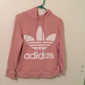 pink adidas sweatshirt